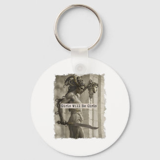 Mädchen wird die Mädchen Medusa Tank Top_1 Schlüsselanhänger