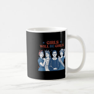Mädchen wird Mädchen lustig sein Kaffeetasse