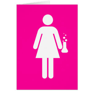 Mädchen-Wissenschaftler