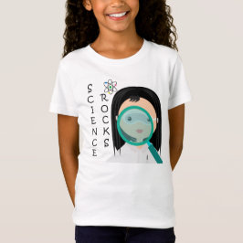 Mädchen-Wissenschaftler-T - Shirt