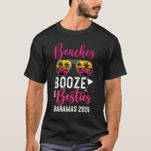 Mädchen-Wochenendausflug Bahamas 2026 Strände Alko T-Shirt