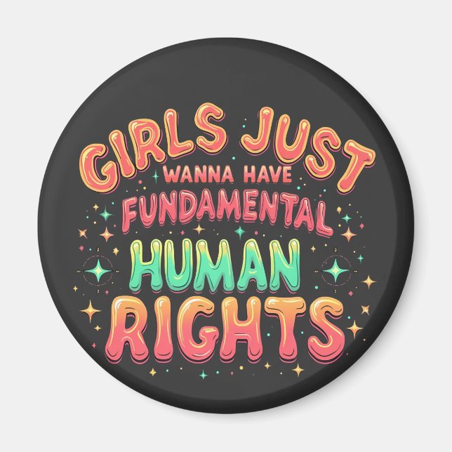 Mädchen wollen nur eine grundlegende menschliche G Magnet (Vorne)