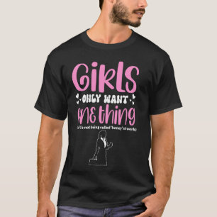 Mädchen Wollte nur eine Sache, die nicht Honig gen T-Shirt