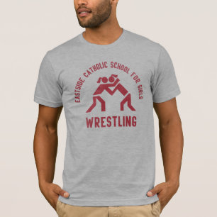 Mädchen-Wrestling-Gruppe T-Shirt