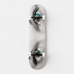 Mädchenaugenskateboard Skateboard