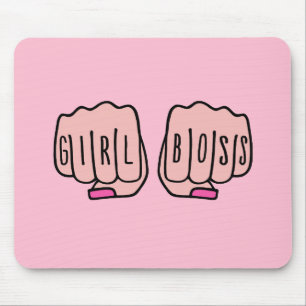 Mädchenchef-Frauhände Mousepad