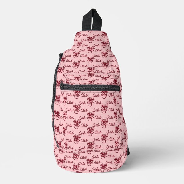 Mädchenclub Crossbody Bag (Vorderseite)