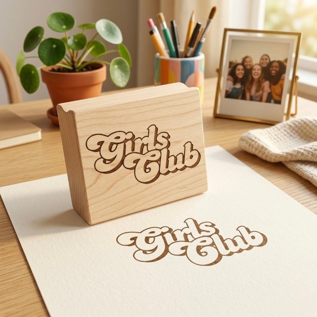 Mädchenclub Gummistempel (Von Creator hochgeladen)