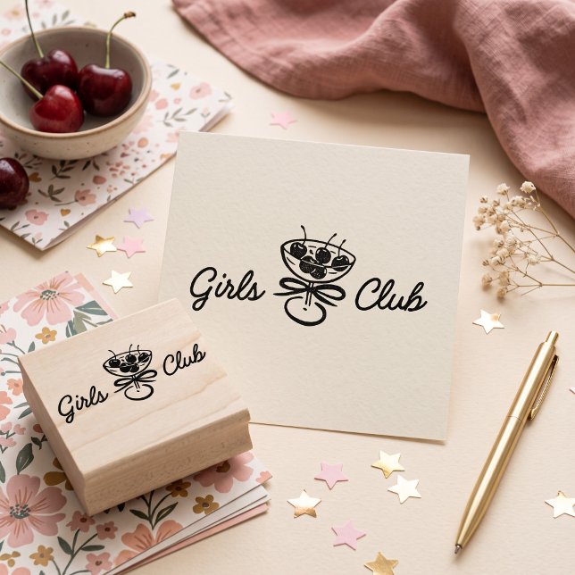 Mädchenclub Gummistempel (Von Creator hochgeladen)
