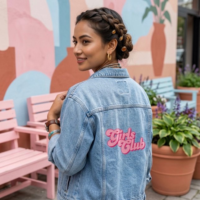 Mädchenclub Jeansjacke (Von Creator hochgeladen)