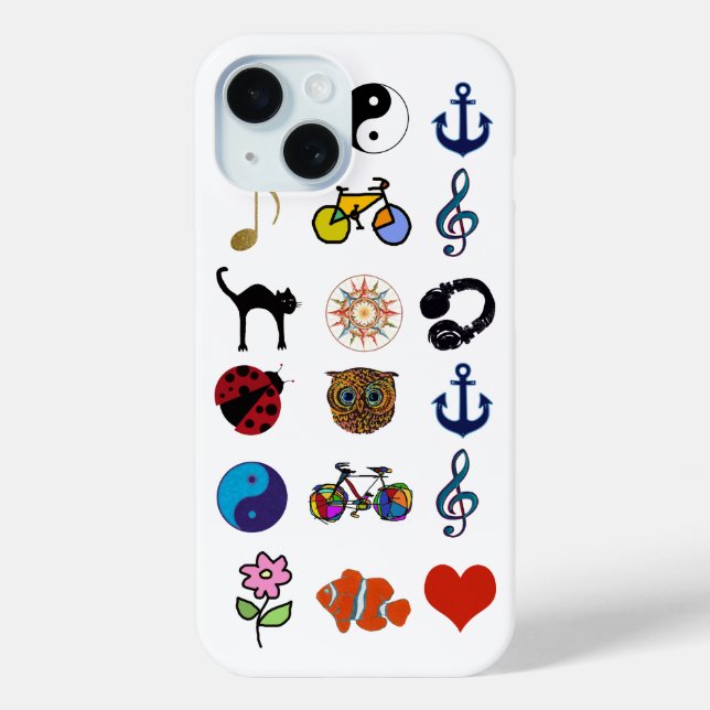 Mädchendesign Case-Mate iPhone Hülle (Rückseite)