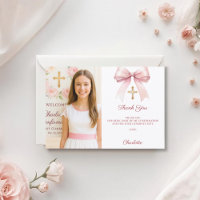 Mädchenfoto rosa Schleife Bestätigung