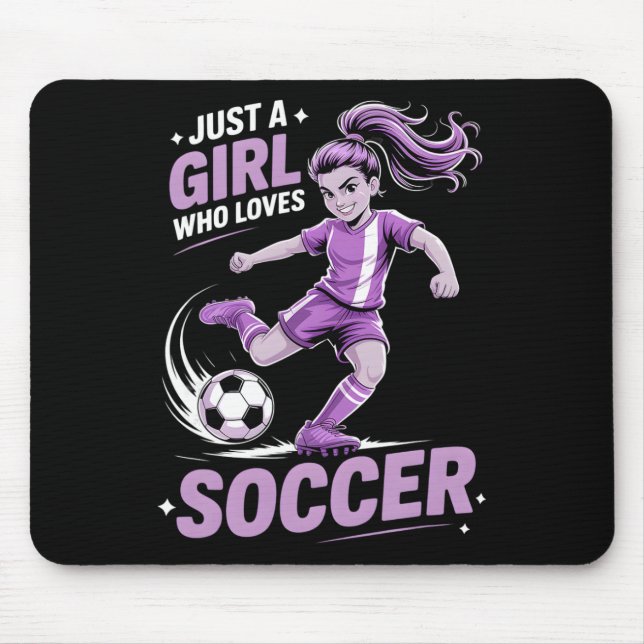 Mädchenfußball _1  mousepad (Vorne)