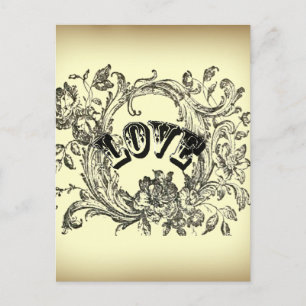 mädchenhaft geblüht, in Pastellfarben wirbelnd vik Postkarte