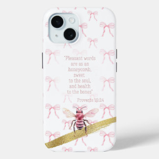 Mädchenhaft weiß rosa Coquette Matrix Bibel Rosa B Case-Mate iPhone Hülle