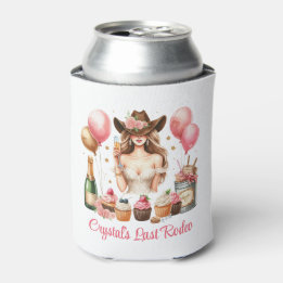Mädchenhaftes Cowgirl-Rodeo Dosenkühler