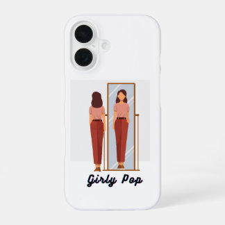 Mädchenhaftes Pop-Handyhülle iPhone 16 Hülle