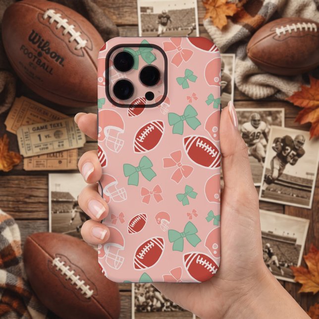 Mädchenhaftes Telefon-Case mit Fußball-Bogen-Muste iPhone Hülle (Von Creator hochgeladen)