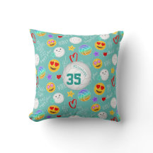 mädchenhaftes Volleyball-Happy kawaii emoji aquama