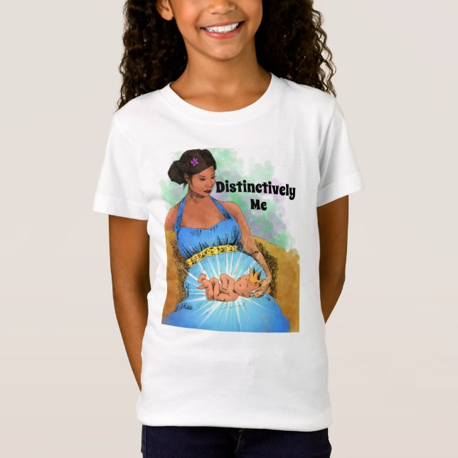 Mädchenhausscheidungsmerkmal Me TShirt (Vorderseite)