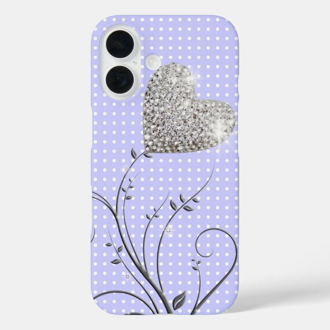Mädchenherz der Liebe Case-Mate iPhone Hülle (Rückseite)