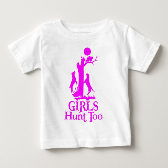 MÄDCHENJAGD BABY T-SHIRT (Vorderseite)