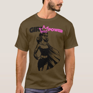 Mädchenpower Feministin Feminismus T-Shirt