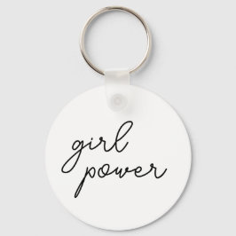 Mädchenpower-Vibes | Cute feministische Schlüssela Schlüsselanhänger