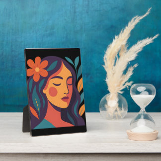 Mädchenrahmen Fotoplatte