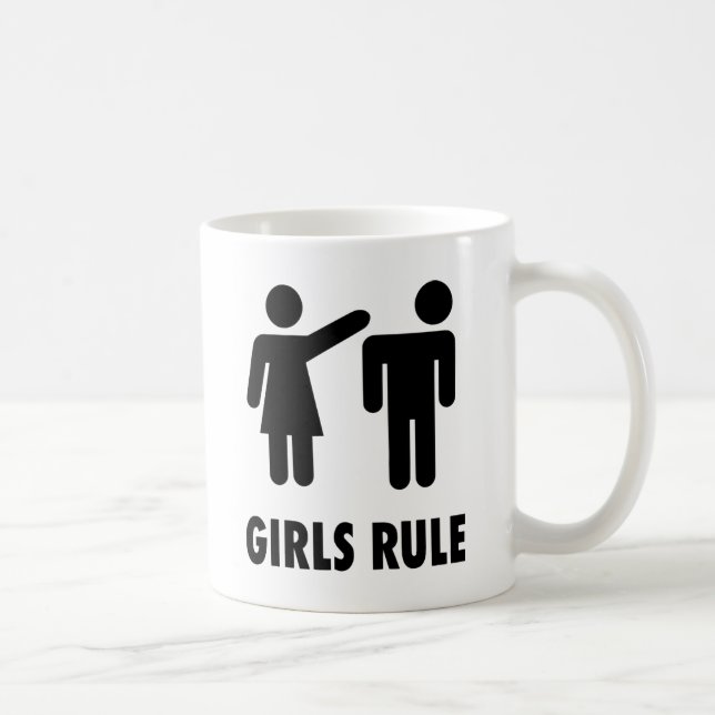 Mädchenregel Tasse (Rechts)