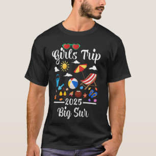 Mädchenreise 2025 Sommerferien Kalifornien Big Sur T-Shirt