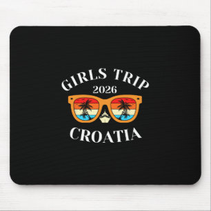 Mädchenreise 2026 Kroatien Kreuzfahrt Urlaub Reise Mousepad