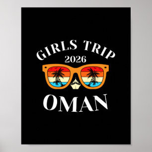 Mädchenreise 2026 Oman Frühjahrsferien 2026 Kreuzf Poster