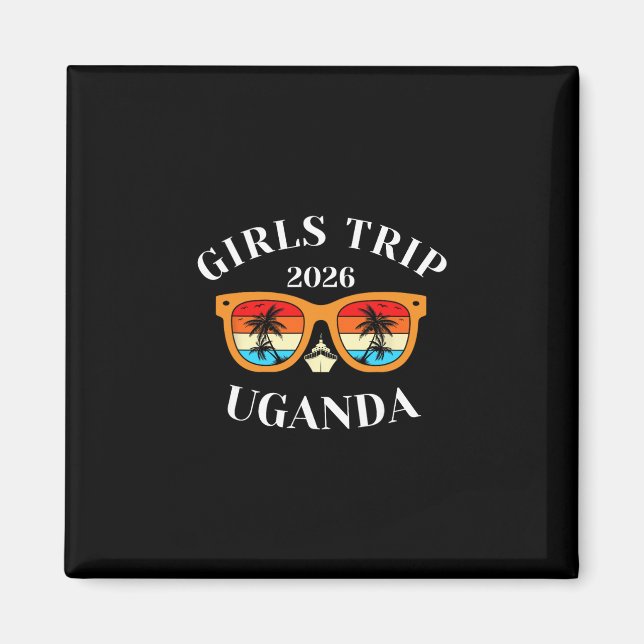 Mädchenreise 2026 Uganda Frühlingsferien 2026 Kreu Magnet (Vorne)