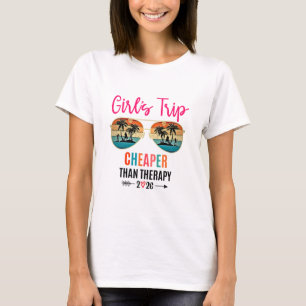 Mädchenreise billiger als eine Therapie 2026 Somme T-Shirt