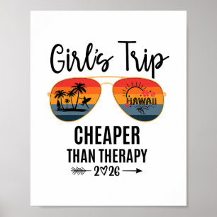 Mädchenreise günstiger als eine Therapie 2026 Hawa Poster
