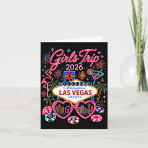 Mädchenreise Las Vegas Urlaub 2026 beste Freundinn Karte