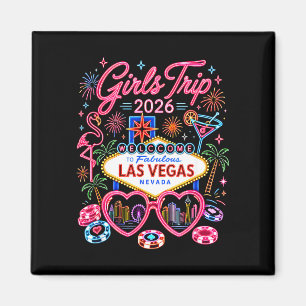 Mädchenreise Las Vegas Urlaub 2026 beste Freundinn Magnet