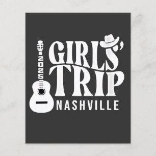Mädchenreise Nashville 2025 Urlaub Sommer  Flyer