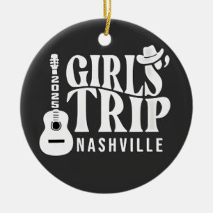 Mädchenreise Nashville 2025 Urlaub Sommer  Keramik Ornament