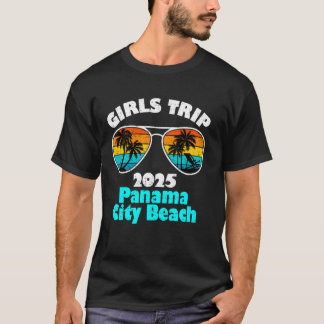 Mädchenreise Panama City Beach 2025 Wochenendgebur T-Shirt