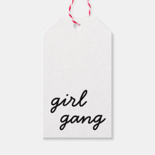 Mädchensammlung niedliche moderne feministische Po Geschenkanhänger