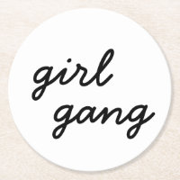 Mädchensammlung niedliche moderne feministische Po