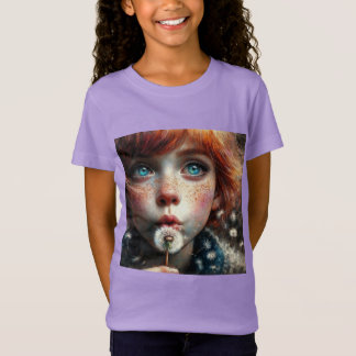 Mädchenspitze T-Shirt