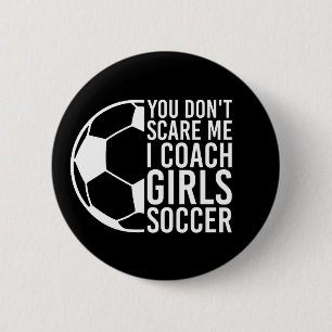 Mädchensportteams, ich trainiere Mädchenfußball Ge Button