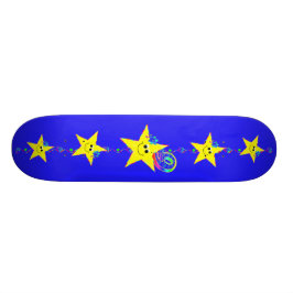 Mädchenstars Nummer 9 Skateboard