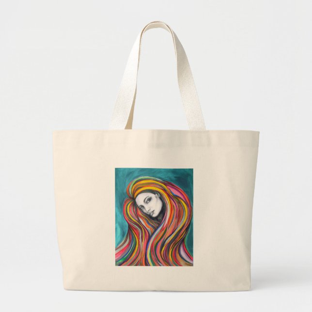 Mädchentasche Jumbo Stoffbeutel (Vorne)