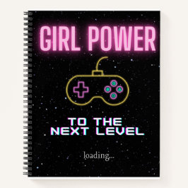 Mädchentoten Power Notizbuch