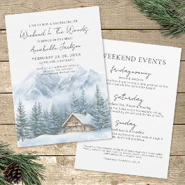 Mädchenwochenende im Wald-Junggeselinnen-Abschied Einladung