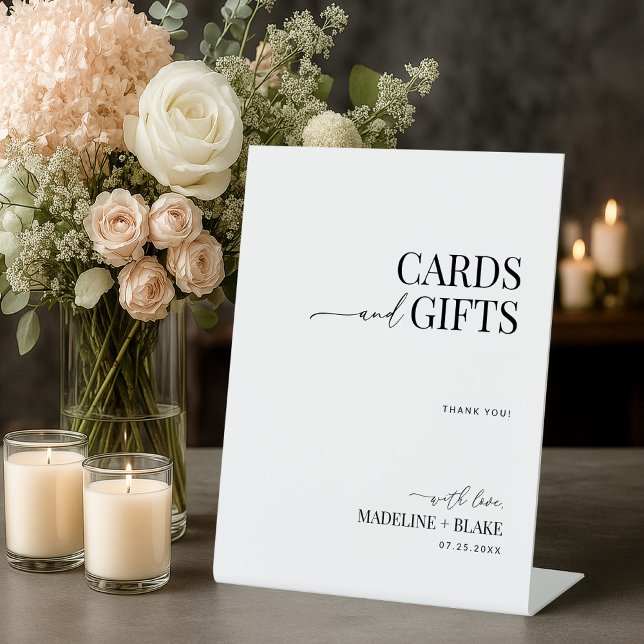MADDIE Karten und Geschenke Schild (Von Creator hochgeladen)